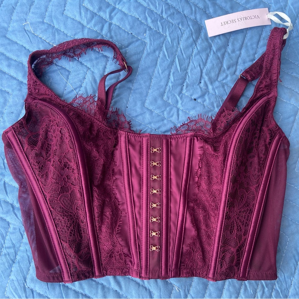 Unlined Lace up corset